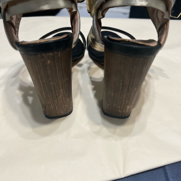 Maje | Shoes | Maje Wooden Heel Sz 7 - Picture 6 of 10